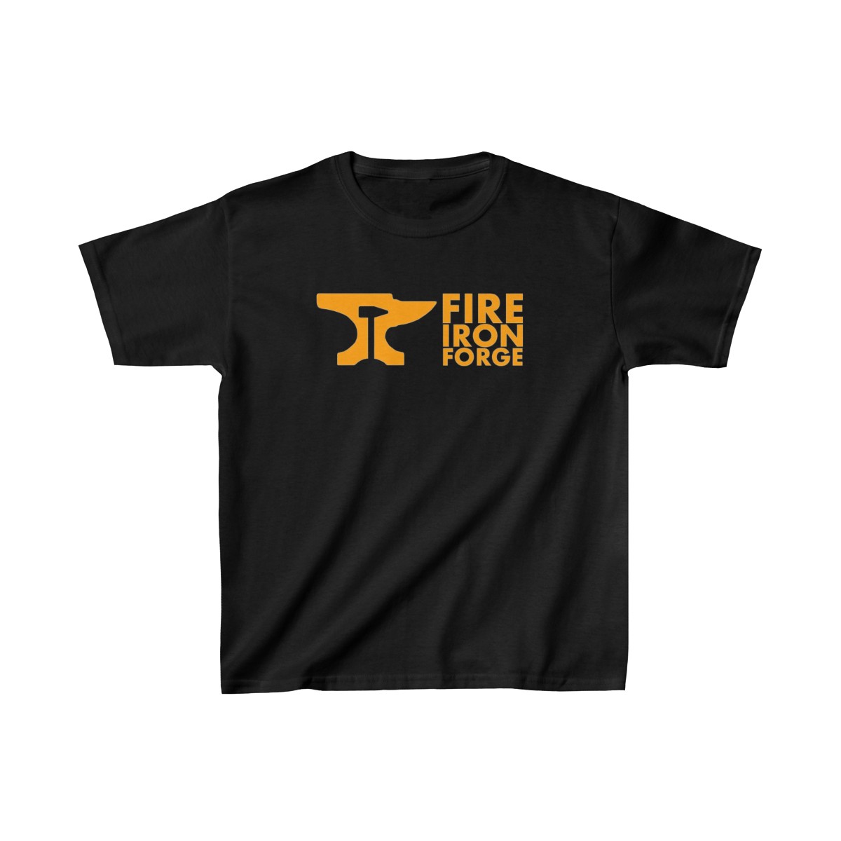 Kid's T-shirt (Logo 1 Orange) - Image 3
