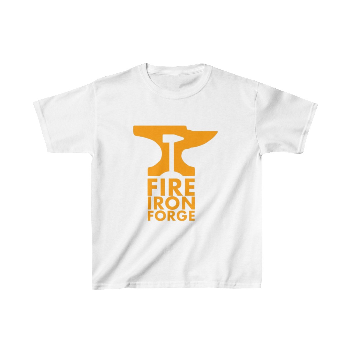 Kid's T-shirt (Logo 2 Orange) - Image 3
